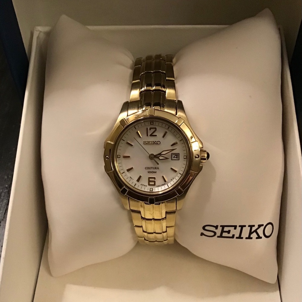 Seiko Women’s Watch Gold Toned SXDC94